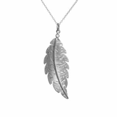 Large Feather Necklace