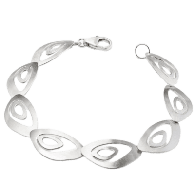 Silver Wallpaper 70’s Bracelet