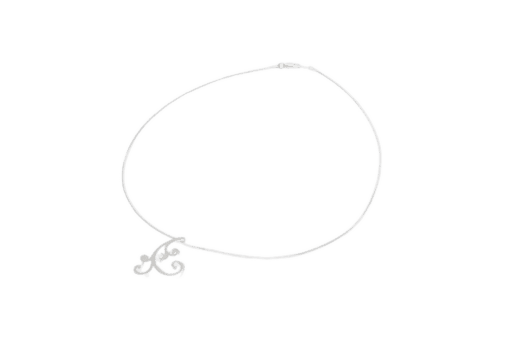 Silver Oriental Pendant Necklace