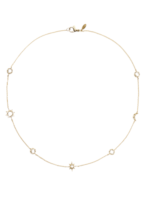 Aztec Micro Celestial Necklace