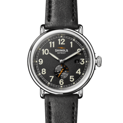 The Shinola Runwell Automatic 45mm, Black Dial