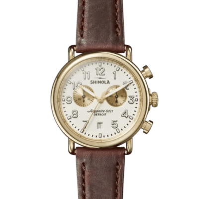 The Shinola Runwell Chrono 41mm, Cream Dial