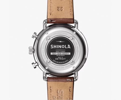 The Shinola Canfield Sport 45mm, Midnight Blue Dial - Image 3