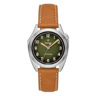 Zodiac Olympos Field Watch (Green Dial)