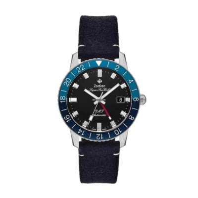 Zodiac Super Sea Wolf GMT, Blueberry