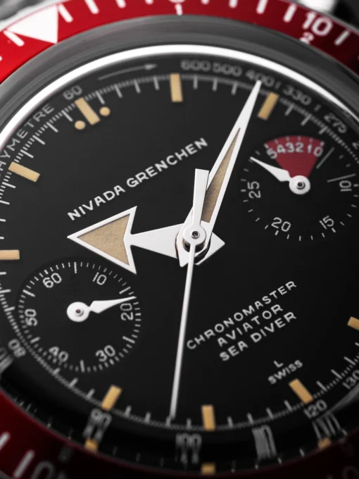 Nivada Grenchen Chronomaster Broad Arrow